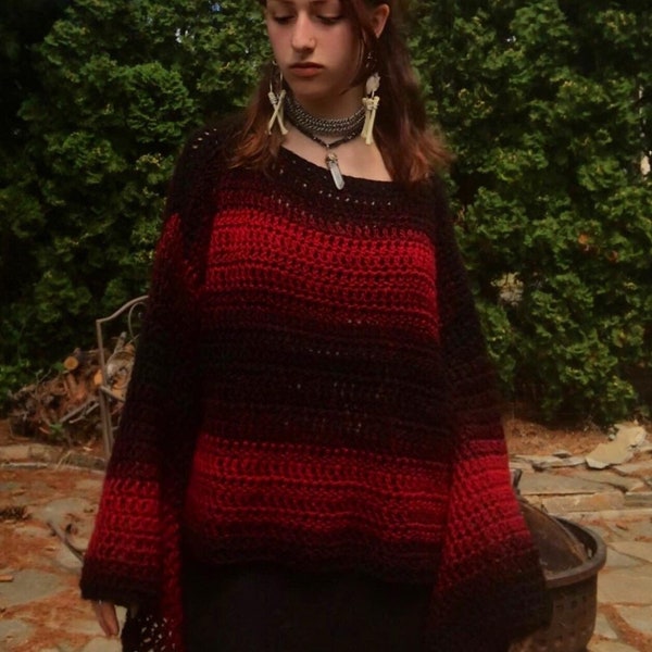 Belladonna Sweater Crochet Pattern