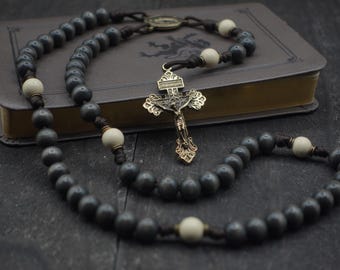 The Augustinian Rosary | Pope Leo XIV Inspired Rosary | Runewood Rosary Co.