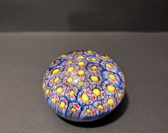 Millefiori Glass Paperweight