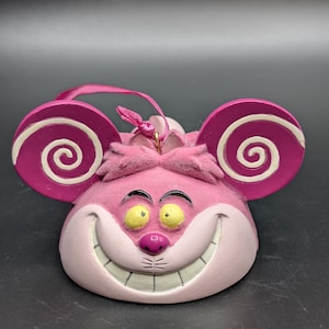 Cheshire Cat Ornament, Alice in Wonderland, Disney, Signed and Numbered