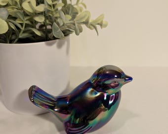 Fenton Amethyst Bird