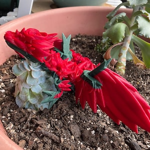 Rose Dragon | Articulating Fidgets| Decorative Toys