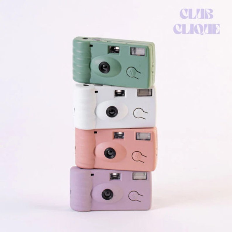 Clique Disposable Film Cameras ISO400 17 Exposure Perfect Etsy