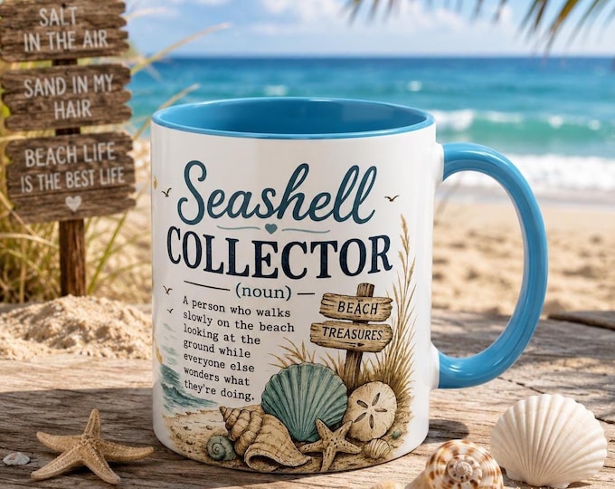 Seashell Collector Mug