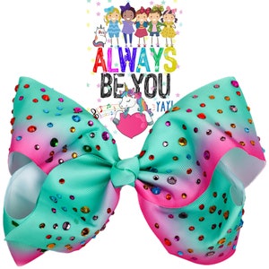Jojo siwa bows and bling styling head 2025