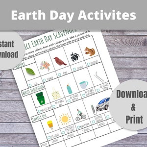 Fun Earth Day office Activities Bundle