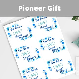 Pioneer Card Printable JW; Tarjeta Para precursores