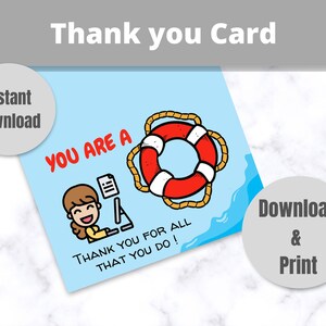 Administrative Professionals Thank You Printable Card