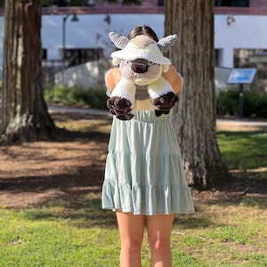 Flying Bison Crochet Amigurumi Pattern