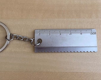 CXV Multifunctional Portable Mini Ruler Keychain 1m/3ft CXV Multifunctional Portable Mini Ruler Keychain 1m/3ft