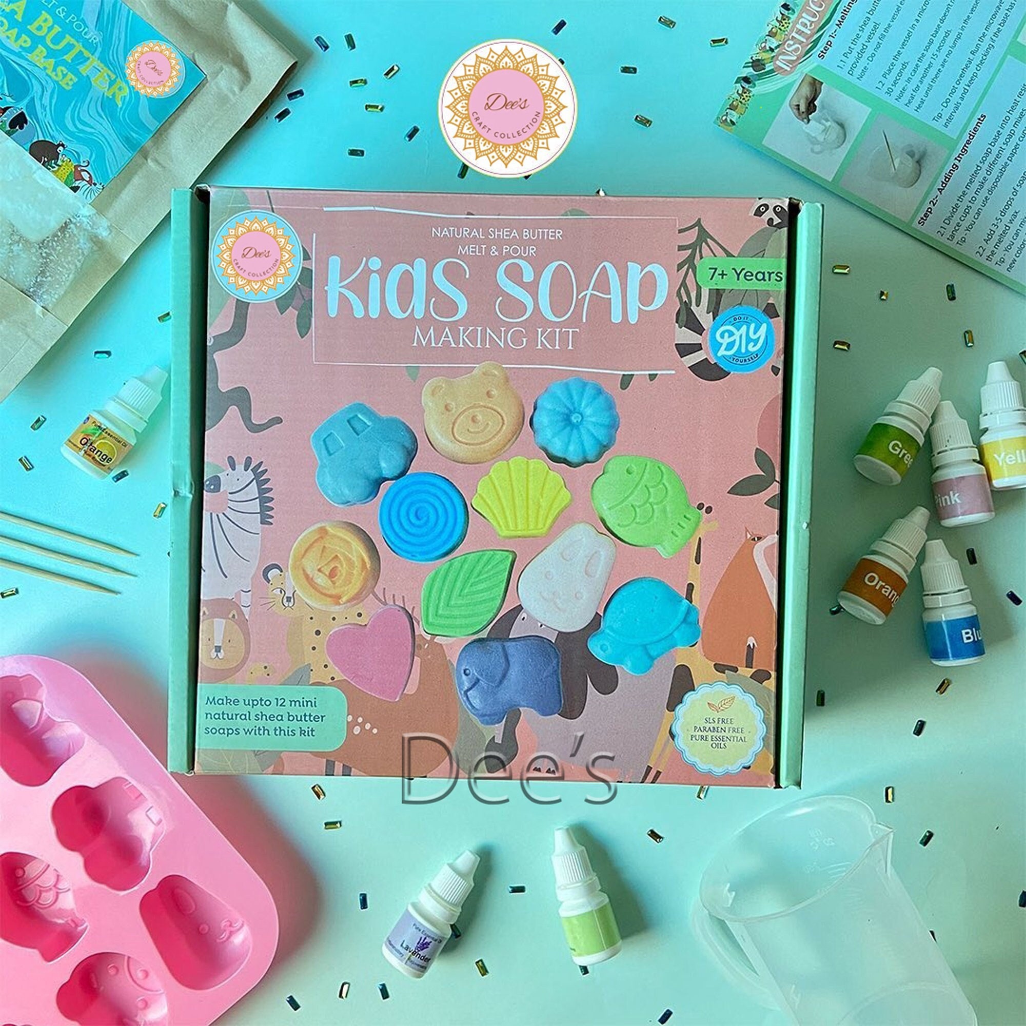 Pinwheel Crafts Soap Making Kit for Kids - Make Your Own Soap Science Kits for K