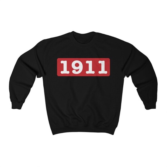 Red and White 1911 Sweatshirt Kappa 