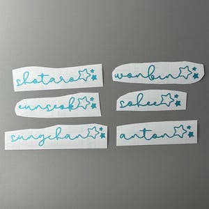 Riize Kpop Lighstick Member Decal