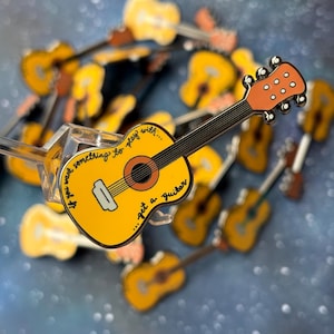 Riize Get a Guitar Enamel Pin