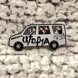 P1Harmony P1H Utop1a World Tour Enamel Pin