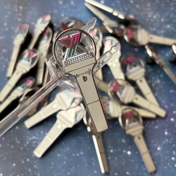 Xdinary Heroes XH Flatbong Light Stick Enamel Pin - Etsy