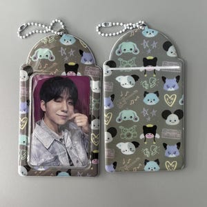 Xdinary Heroes Xdinary Monsters Patterned Photocard Holder Kpop Keychain