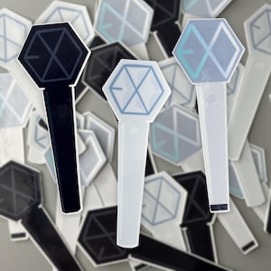 EXO Eribong Lightstick Version 1 2 3 Sticker