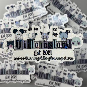 Xdinary Heroes XH Villains Villainsland Fandom Xdinary Monsters Holographic Sticker