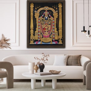 Tirupati Balaji Painting | Venkateswara Painting | Lord Venkateswara | Lakshmi Tirupati Balaji Painting | Srinivasa | Maha Vishnu | Venkata