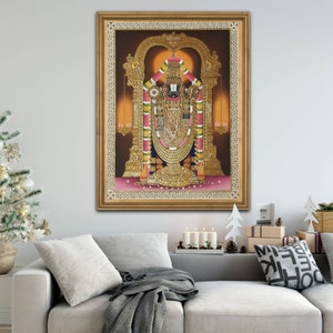 Tirupati Balaji Painting | Venkateswara Painting | Lord Venkateswara | Tirupati Balaji | Srinivasa | Maha Vishnu | Govindha |