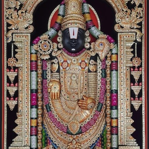 Tirupati Balaji Painting | Venkateswara Painting | Lord Venkateswara | Triupati Balaji | Srinivasa | Maha Vishnu | Venkata | Govindha | Art