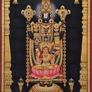 Tirupati Balaji Painting | Venkateswara Painting | Venkateswara | Lakshmi Ji Triupati Balaji  | Srinivasa | Maha Vishnu | Venkata Govindha |