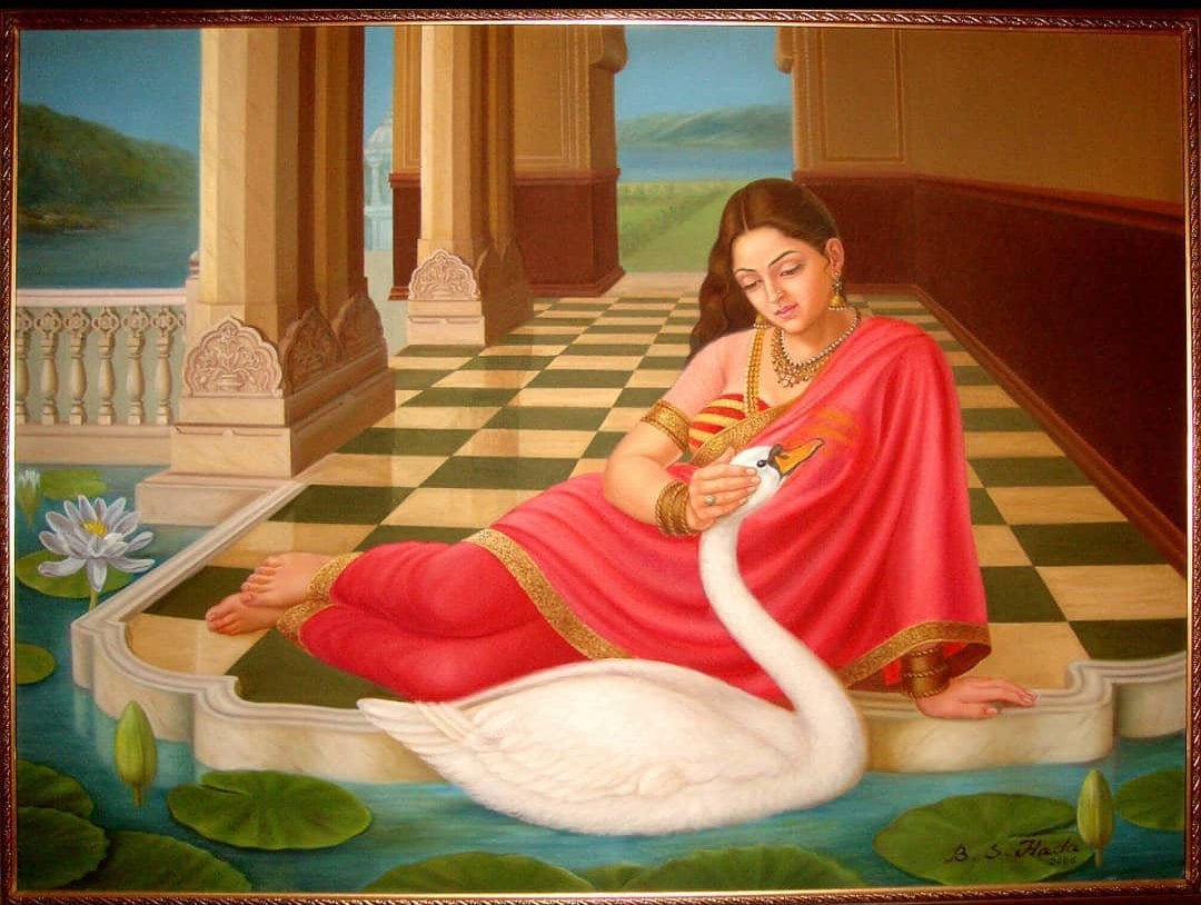 Original ravi varma paintings deals