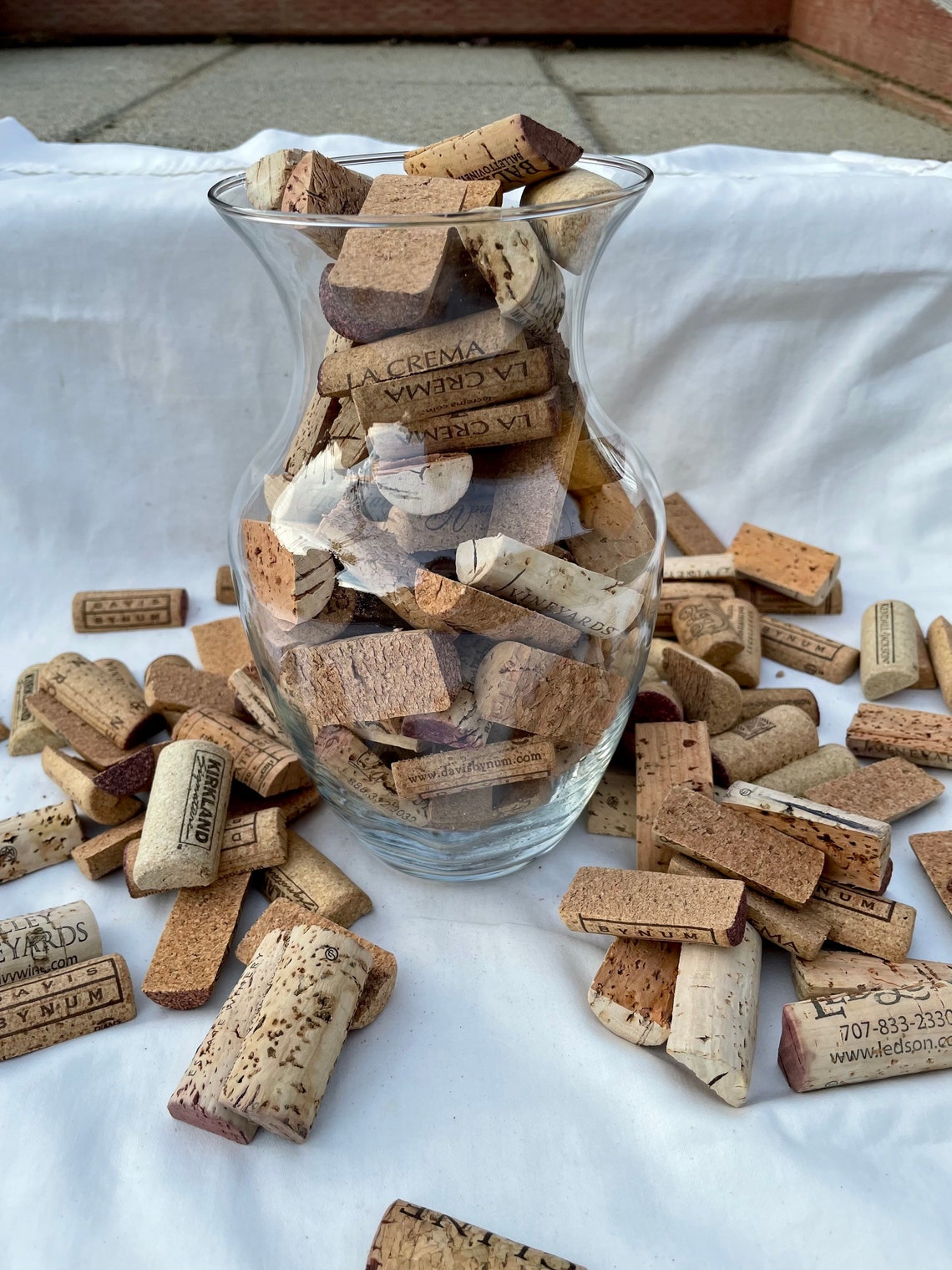Half Wine Corks Etsy