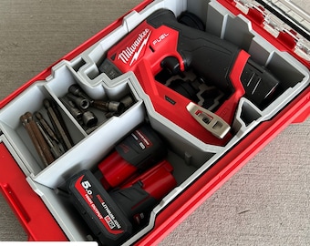 Jonah Pope M12 Installation Driver Insert: Milwaukee Packout Compact Organizer
