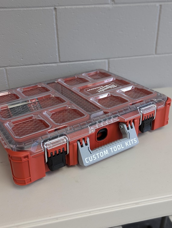 Customizable Handle milwaukee Packout Organizer Durable Tool Label Milwaukee Tool Accessory Efficient Organization Garage Storage Etsy