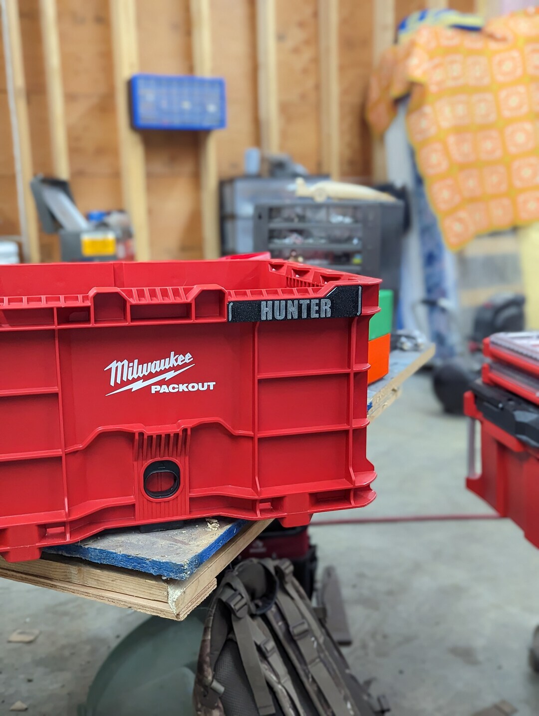 Milwaukee Packout Crate Label Right Custom Milwaukee Packout Etsy