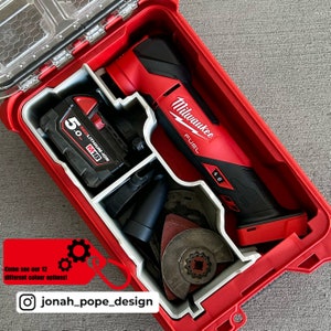 Milwaukee Packout Compact Organizer Insert: M18 Multi-Tool Storage