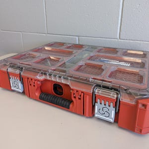 Customizable Latch-Milwaukee Packout Organizer, x2, Packout Foam Case, Toolbox Label, Service Van Organization, Replacement Packout Latch