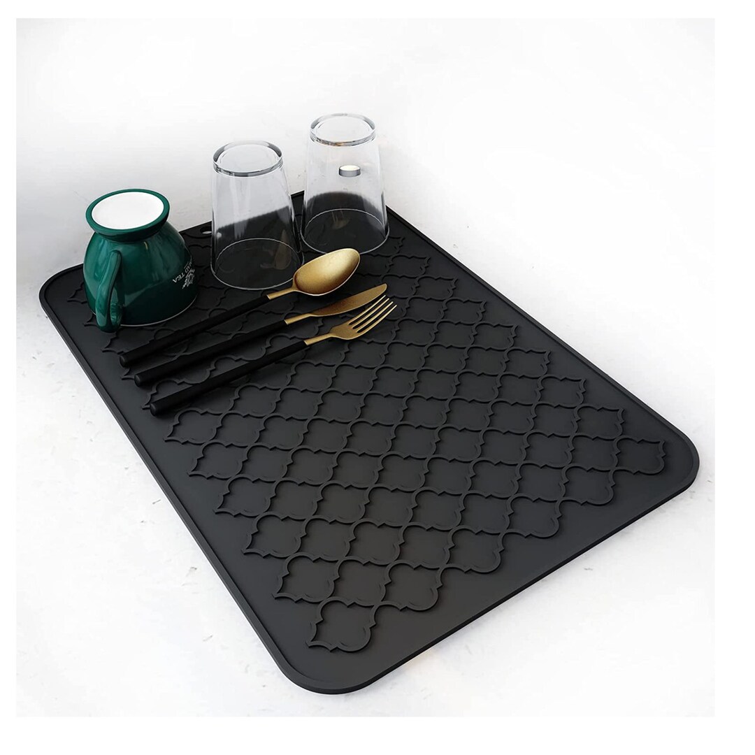 Dish Drying Mats for Kitchen Counter Heat Resistant Mat Kitchen Gadgets Kitchen Ware 12 X 16
