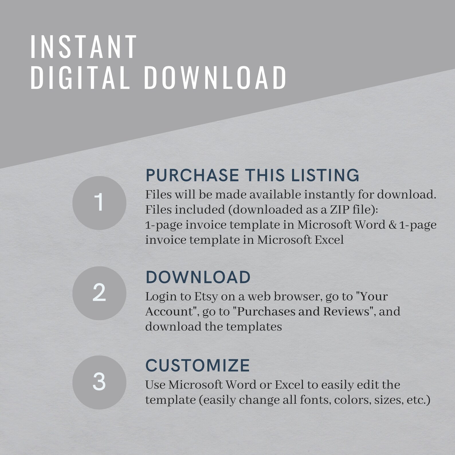 Invoice Template | Modern and Professional Invoice | Microsoft WORD and ...
