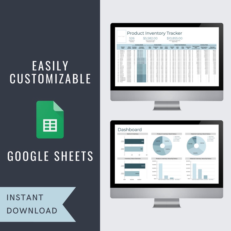 Inventory Tracker | Small Business Bookkeeping | Product Management ...