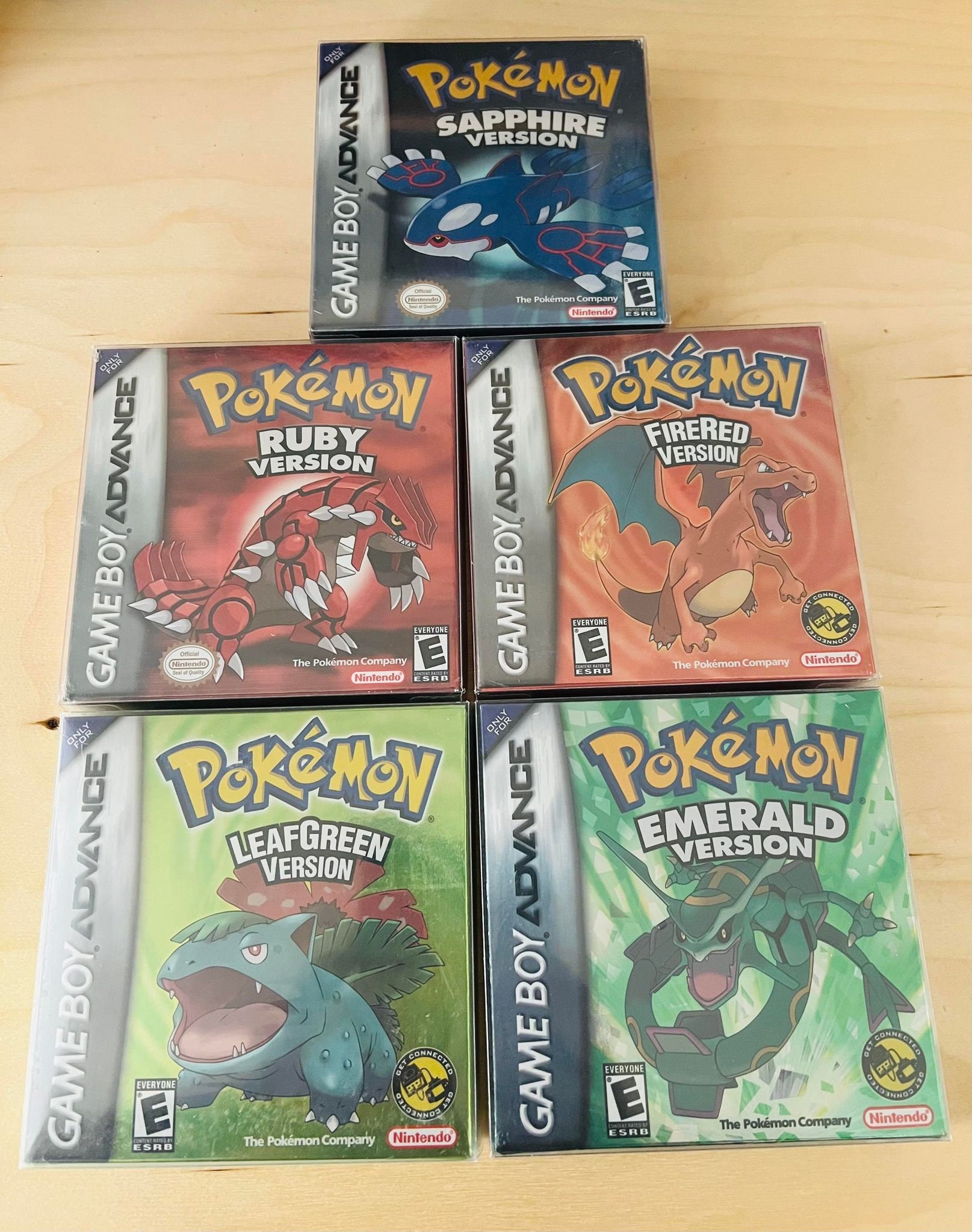 Pokemon Black White Ruby Sapphire Set / Nintendo DS NDS GBA / Japanese  Genuine