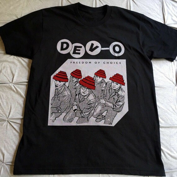 Album T-shirt Vintage 1980 Devo - Etsy