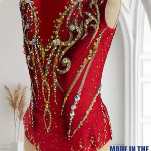 Custom Rhythmic Gymnastics Leotard | Made to Order Competition Leotard | RG Costume | Handmade in USA | Any Design