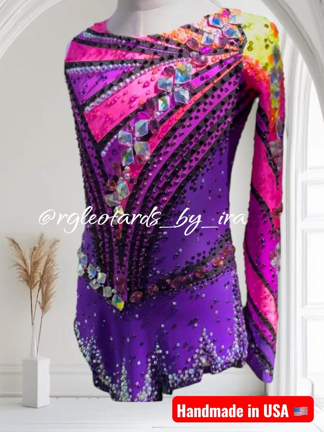 Custom Rhythmic Gymnastics Leotard Made To Order Competition Leotard Custom Rhythmic Gymnastics Leotard Made To Order Competition Leotard