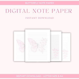 Notes Page, Lined Paper, Dotted Paper, Ruled Paper, Square Paper, Note ...