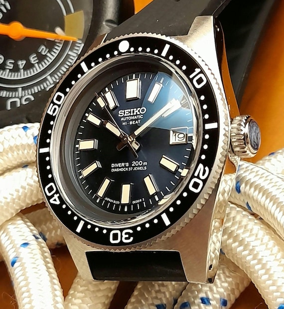時計 62MAS FARST WATCH X AUTOMATIC DIVER MOD Seiko Mod 62MAS Tribute, Diver 300m, Double-domed Sapphire