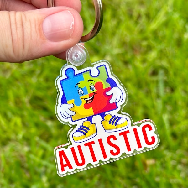 Neurodivergent Autistic Actually Neurodiverse Autism Autistic Autism Acceptance Celebrate Autism Acceptance Infinity Autism Keychain Alert