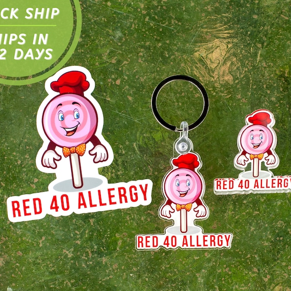 Food Dye Allergy Bracelet Etsy