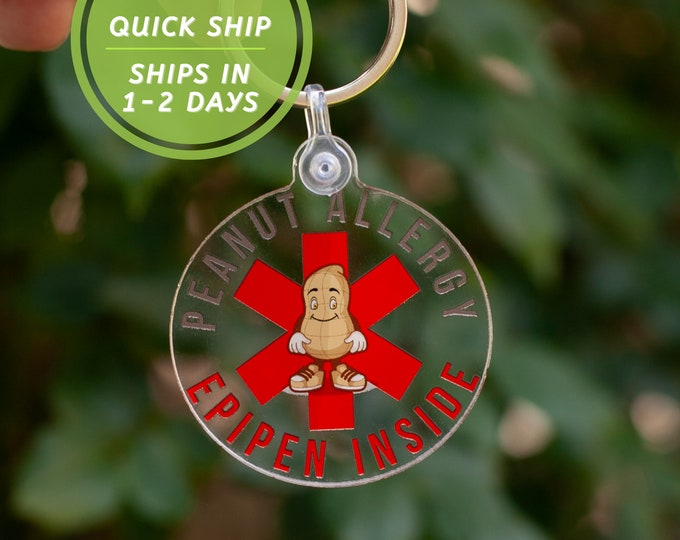 Medical ID Card Holder, Epipen, Epipen Wallet Card Holder, Epipen Notification Info, Allergy