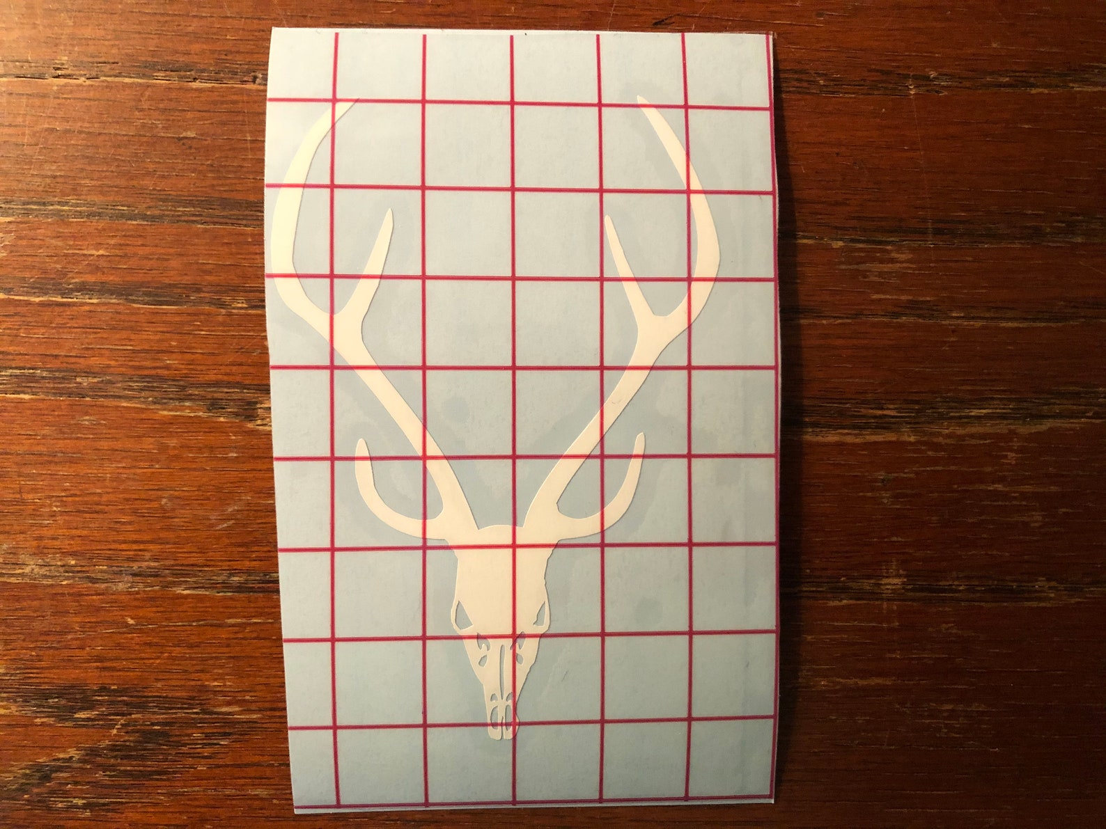 Axis Buck Decal Etsy
