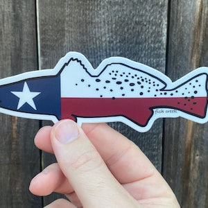 Texas flag Speckled trout