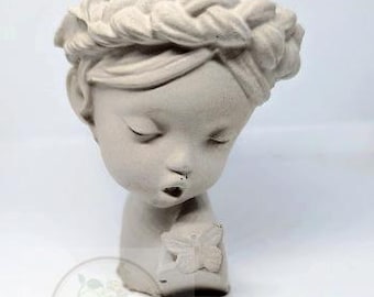 Butterfly Whisper Pot Planter Succulent Cactus  String of Pearls Pot Cute Planter Flower Pot Mothers Day Unique Garden Pot House plant small