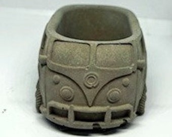 Hippy Bus Pot| Planter| Succulent| Cactus| String of Pearls| Pot| Cute Planter| Flower Pot| Mothers Day| Unique Garden Pot| House plant|Mini